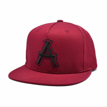 Red Adjustable Embroidery Snapback Hats